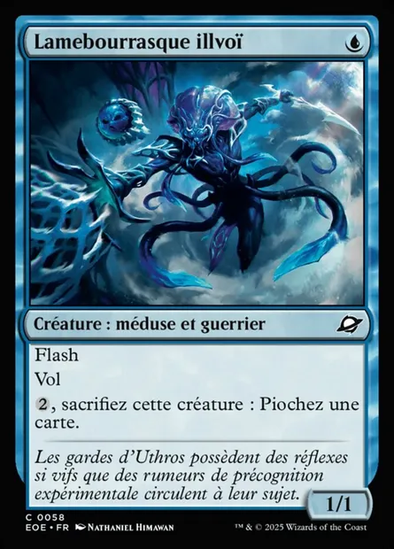 Lamebourrasque illvoï, carte Magic EOE 58 — extension Edge of Eternities