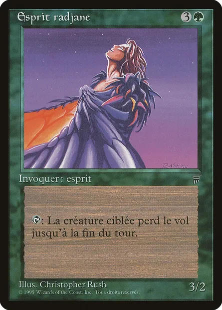 Esprit radjane, carte Magic REN 153 — extension Renaissance