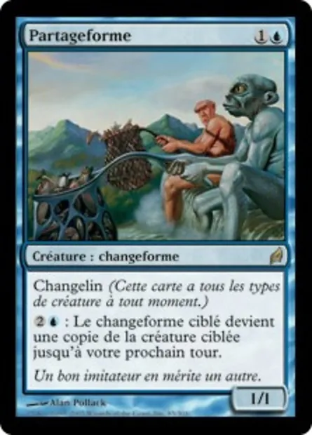 Partageforme, carte Magic LRW 85 — extension Lorwyn