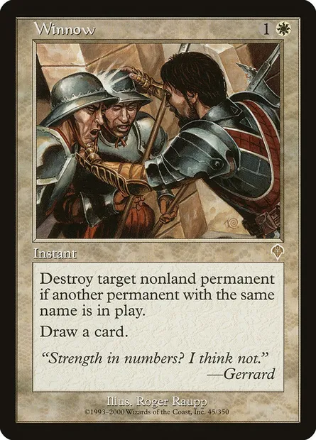 Triage, carte Magic INV 45 — extension Invasion