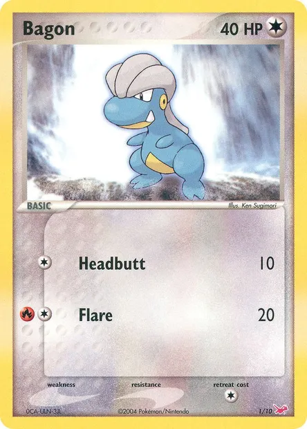 Bagon, Pokémon card TK8A 001 — XY Trainer Kit: Latias set