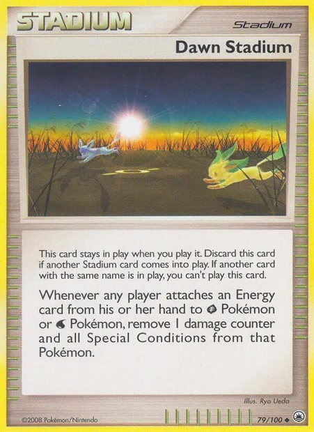 Dawn Stadium, Pokémon card MD 79 — Majestic Dawn set