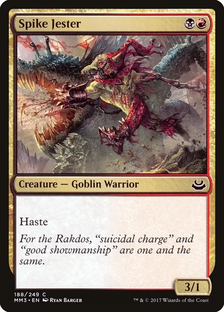 Spike Jester, Magic card MM3 188 — Modern Masters 2017 set
