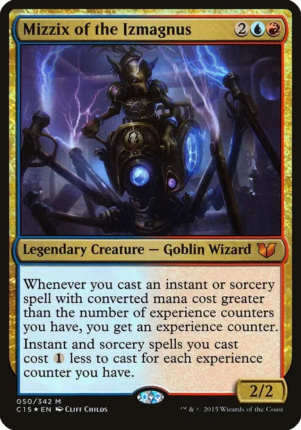 Mizzix de l'Izmagnus, carte Magic OC15 50 — extension Commander 2015 Oversized