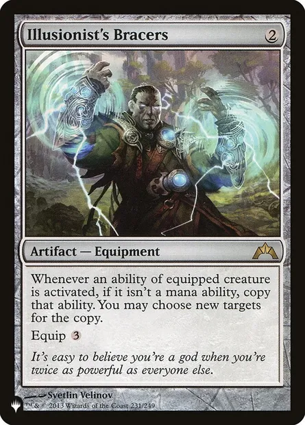 Illusionist's Bracers, Magic card PLST GTC-231 — The List set