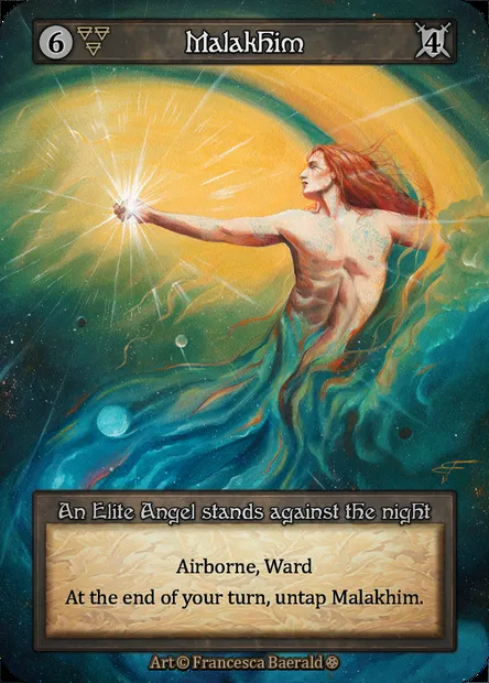 Malakhim, Sorcery card GOT 119 — Gothic set
