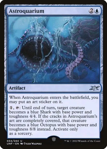 Astroquarium, Magic card UNF 34 — Unfinity set