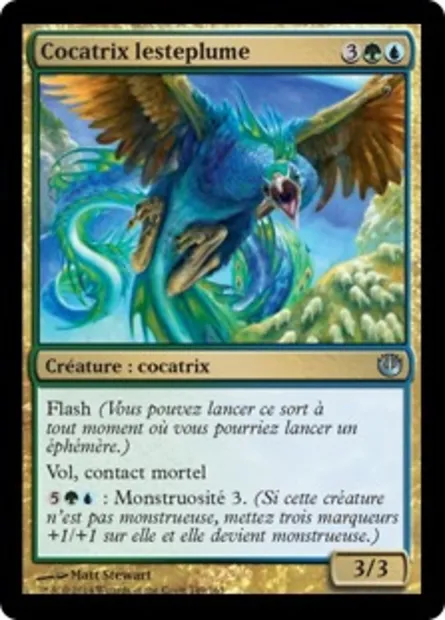 Cocatrix lesteplume, carte Magic JOU 149 — extension Incursion dans Nyx