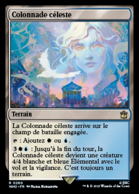 Colonnade céleste, carte Magic WHO 260 — extension Doctor Who