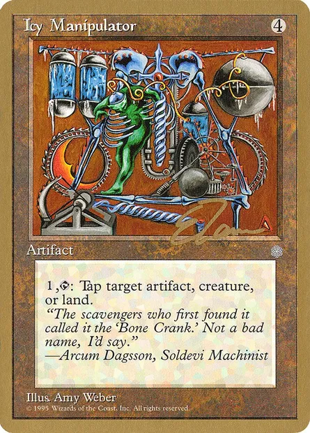 Icy Manipulator, Magic card PTC et322 — Pro Tour Collector Set set