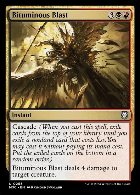 Bituminous Blast, Magic card M3C 255 — Modern Horizons 3 Commander set
