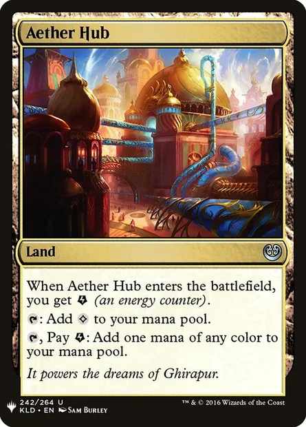 Centre d'Éther, carte Magic PLST KLD-242 — extension The List