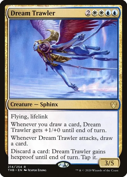 Dream Trawler, Magic card THB 214 — Theros Beyond Death set