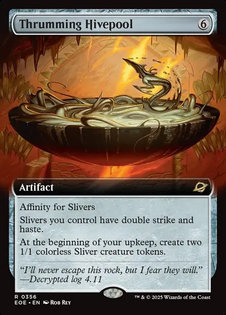 Thrumming Hivepool, Magic card EOE 356 — Edge of Eternities set