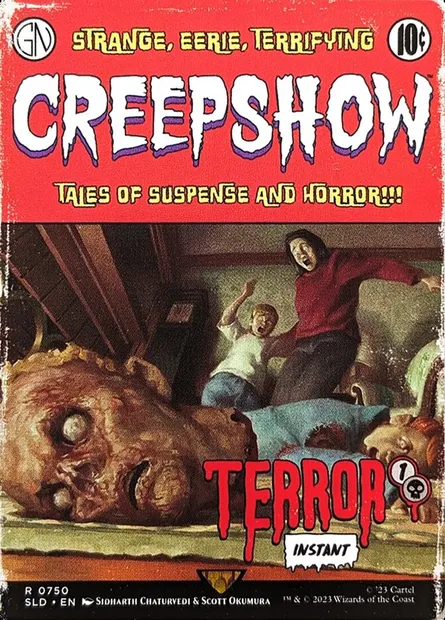 Terror // Terror, Magic card SLD 750 — Secret Lair Drop set