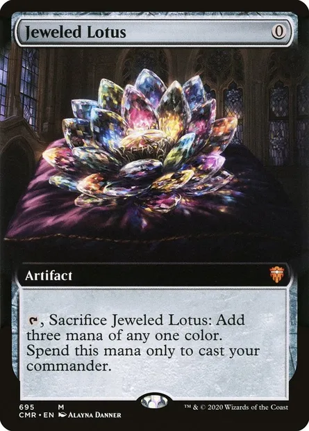 Jeweled Lotus, Magic card CMR 695 — Commander Legends set