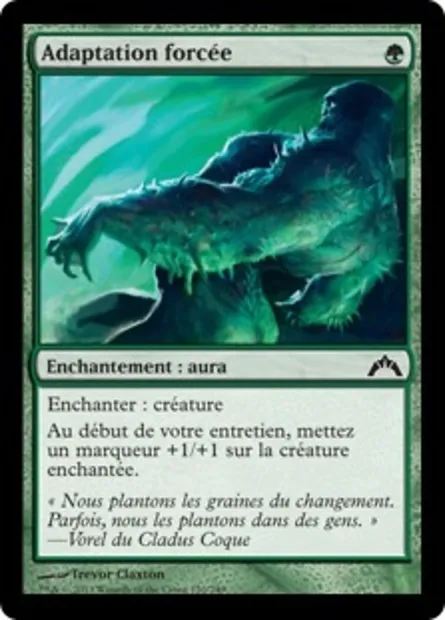 Adaptation forcée, carte Magic GTC 120 — extension Insurrection