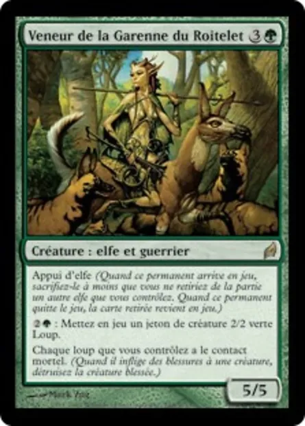 Veneur de la Garenne du Roitelet, carte Magic LRW 244 — extension Lorwyn