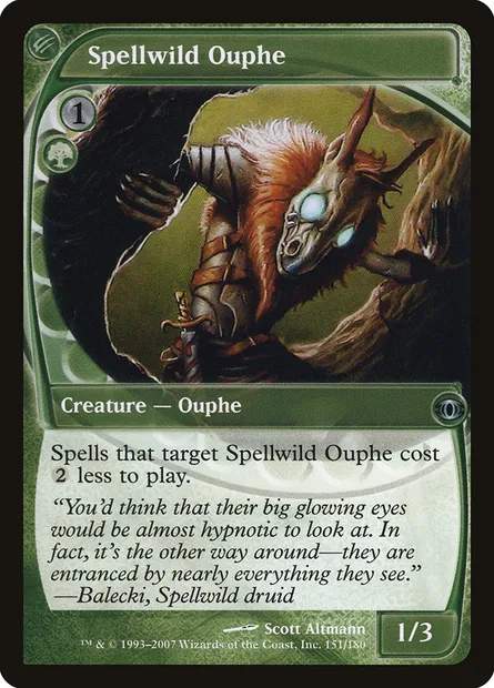 Spellwild Ouphe, Magic card FUT 151 — Future Sight set