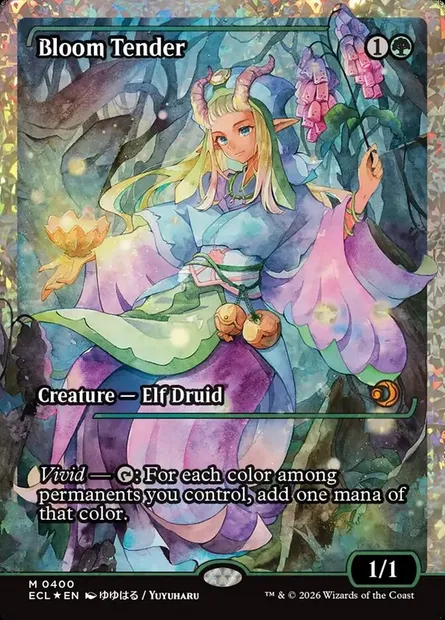 Bloom Tender, Magic card ECL 400 — Lorwyn Eclipsed set
