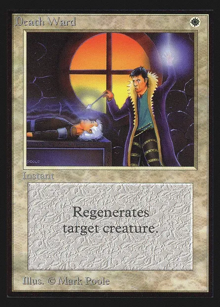 Death Ward, Magic card CED 18 — Collectors' Edition set