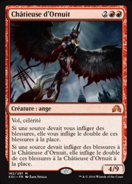 Châtieuse d'Ornuit, carte Magic SOI 162 — extension Ténèbres sur Innistrad