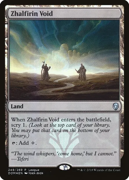 Vide zhalfirin, carte Magic PDOM 249 — extension Dominaria Promos