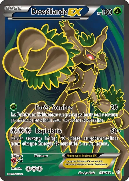 Desséliande EX, carte Pokémon PRC 145 — extension Primo-Choc