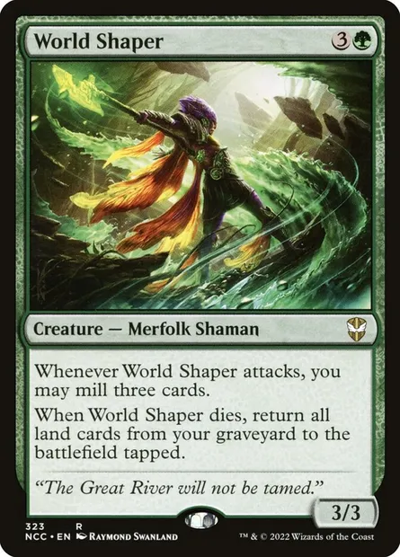 World Shaper, Magic card NCC 323 — New Capenna Commander set