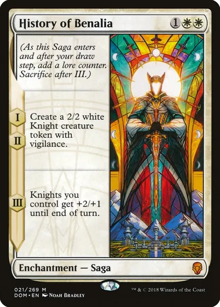 History of Benalia, Magic card DOM 21 — Dominaria set