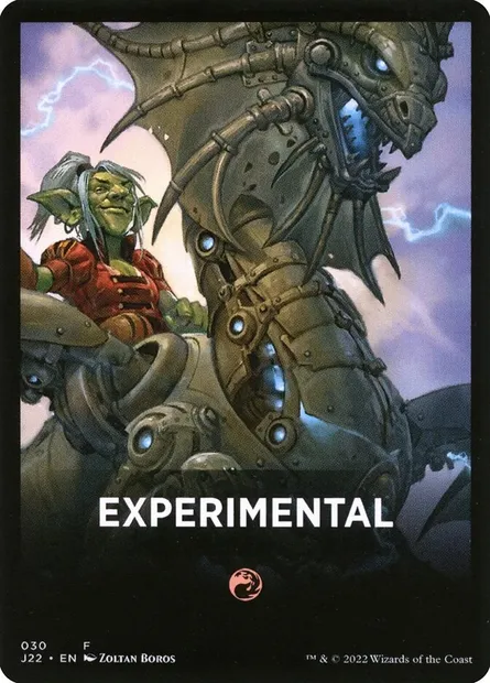 Experimental, carte Magic FJ22 30 — extension Jumpstart 2022 Front Cards
