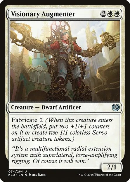 Visionary Augmenter, Magic card KLD 34 — Kaladesh set