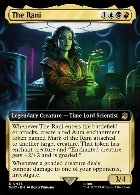 The Rani, Magic card WHO 433 — Doctor Who set