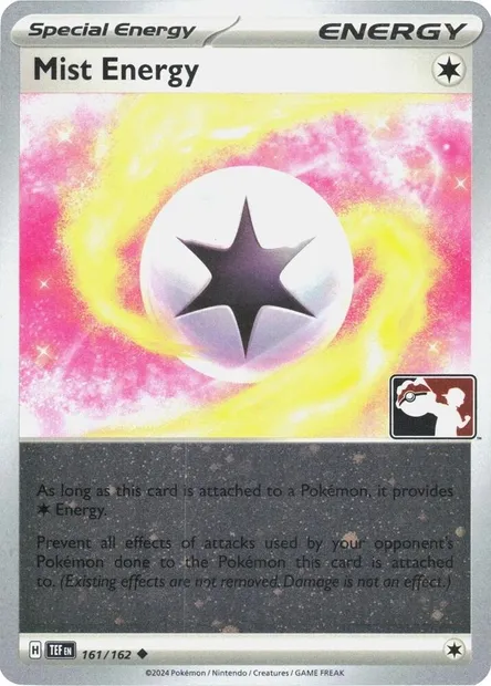 Énergie Brume, carte Pokémon PPS 161-7 — extension Play! Pokémon Prize Pack Series