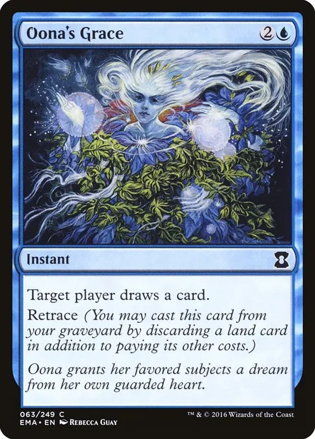 Oona's Grace, Magic card EMA 63 — Eternal Masters set