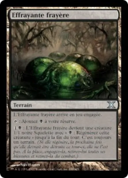 Effrayante frayère, carte Magic 10E 358 — extension Dixième édition