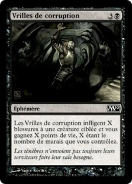 Vrilles de corruption, carte Magic M10 114 — extension Magic 2010