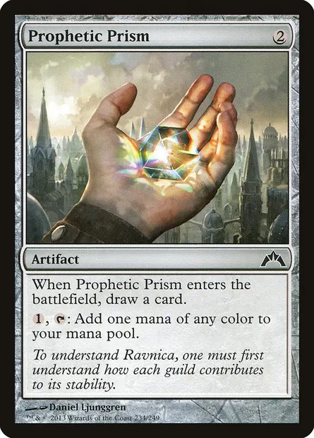 Prophetic Prism, Magic card GTC 234 — Gatecrash set