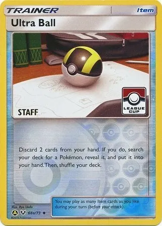 Hyper Ball, carte Pokémon LGP 68a — extension League Promos