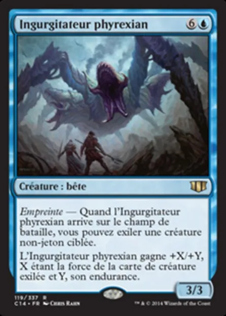 Ingurgitateur phyrexian, carte Magic C14 119 — extension Commander 2014
