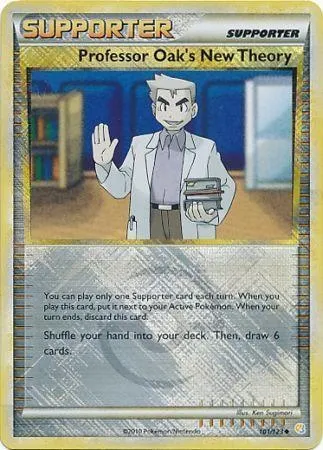 Professor Oak's New Theory, Pokémon card PROF 101-2 — Professor Program set