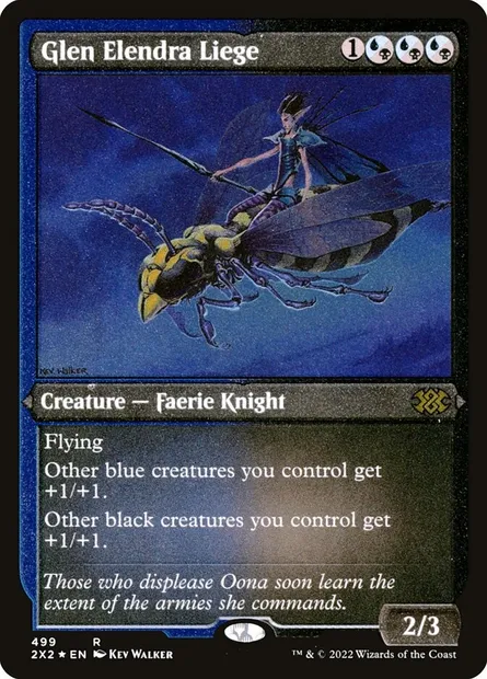 Glen Elendra Liege, Magic card 2X2 499 — Double Masters 2022 set