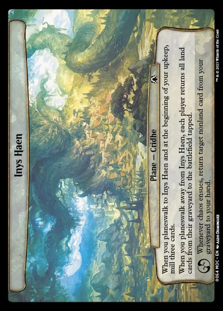 Inys Haen, Magic card MOC 54 — March of the Machine Commander set