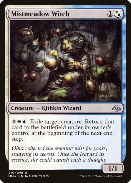 Envoûteuse de Brumeprairie, carte Magic MM3 210 — extension Modern Masters 2017