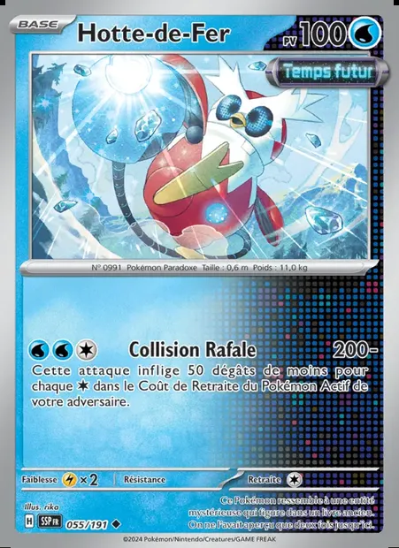Hotte-de-Fer, carte Pokémon SSP 055 — extension Étincelles Déferlantes
