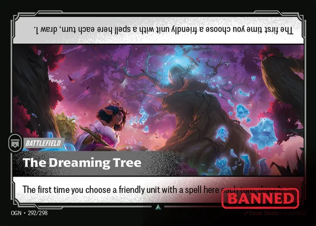 The Dreaming Tree, Riftbound card OGN 292 — Origins set