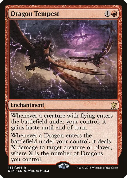 Dragon Tempest, Magic card DTK 136 — Dragons of Tarkir set