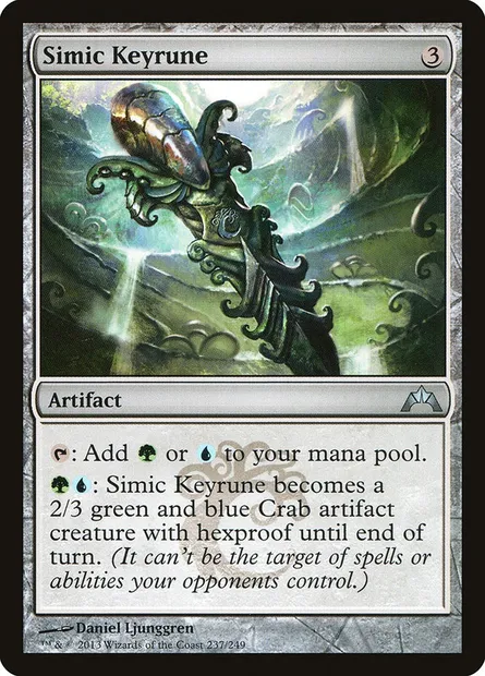 Simic Keyrune, Magic card GTC 237 — Gatecrash set