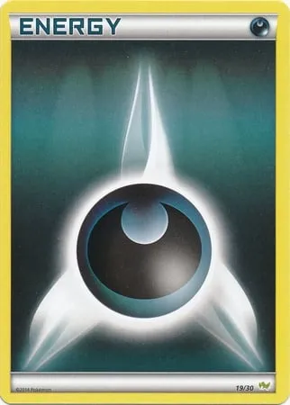 Énergie Obscurité, carte Pokémon TK5Z 026 — extension BW Trainer Kit Zoroark