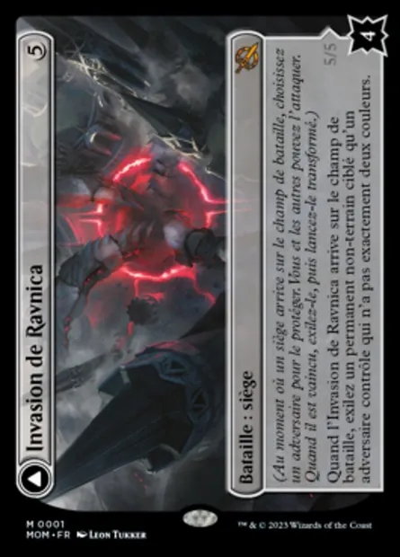 Invasion de Ravnica // Parangon du Pacte des Guildes, carte Magic MOM 1 — extension L'invasion des machines